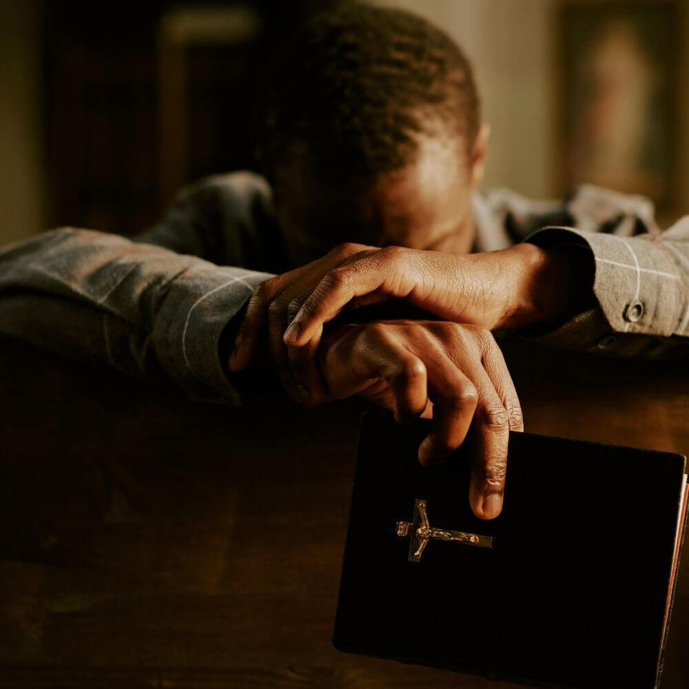 person praying person praying